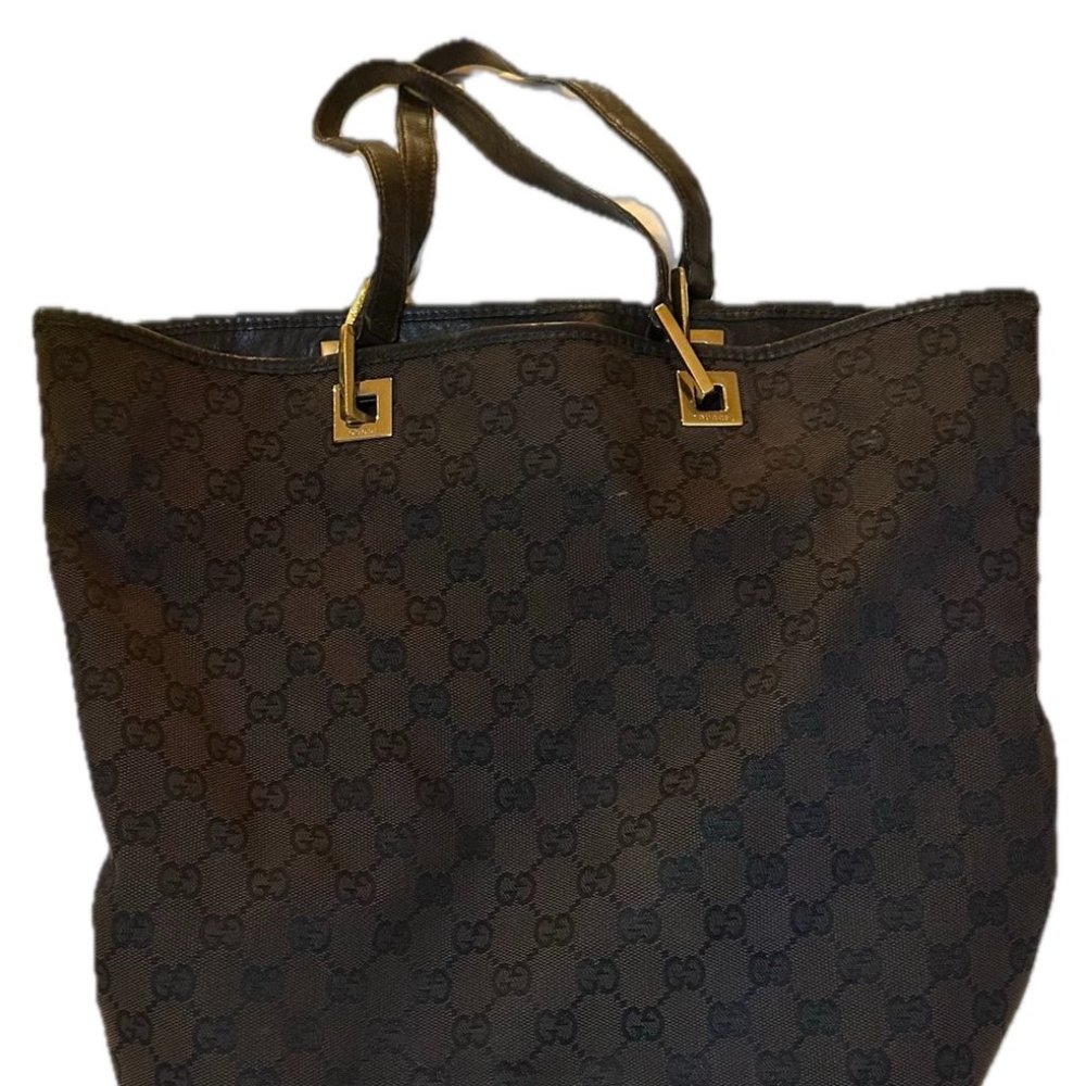 Rare vintage Gucci bag - black and brown